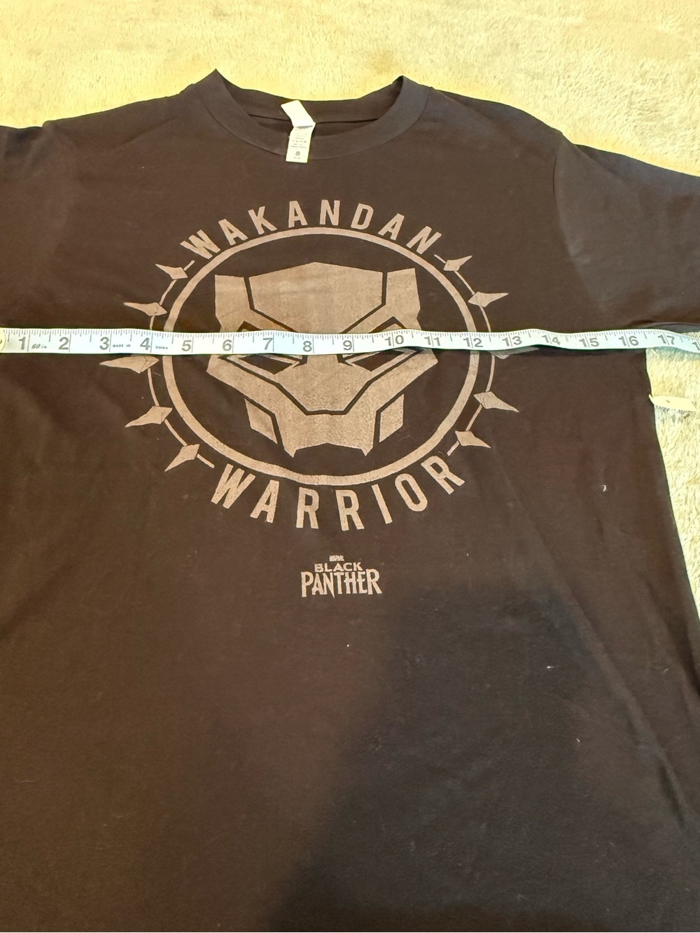 Black Panther Wakandan Warrior T Shirt Adult Small Marvel Graphic Tee - Picture 5 of 8